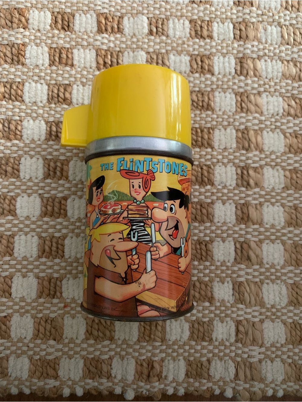 Vintage Flintstones Aladdin Thermos